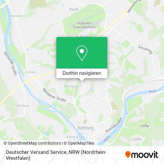 Deutscher Versand Service Karte