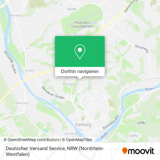 Deutscher Versand Service Karte