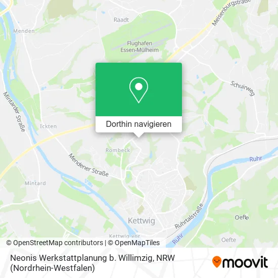 Neonis Werkstattplanung b. Willimzig Karte