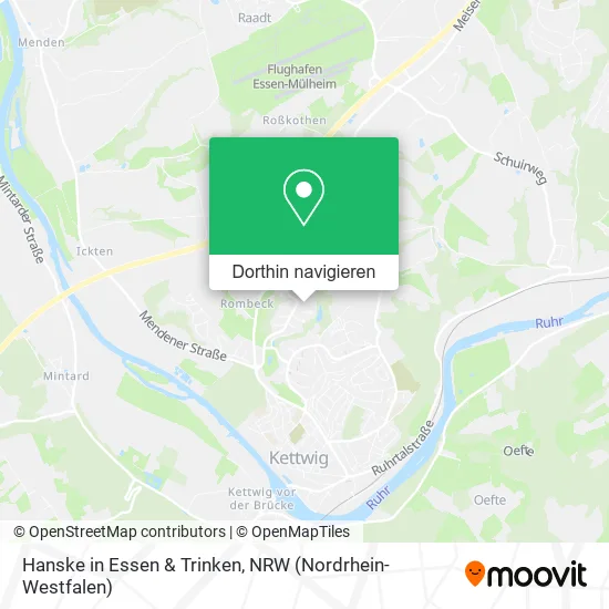Hanske in Essen & Trinken Karte