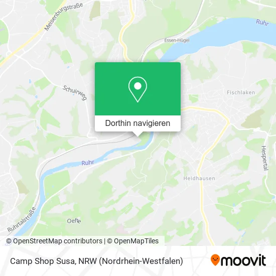 Camp Shop Susa Karte