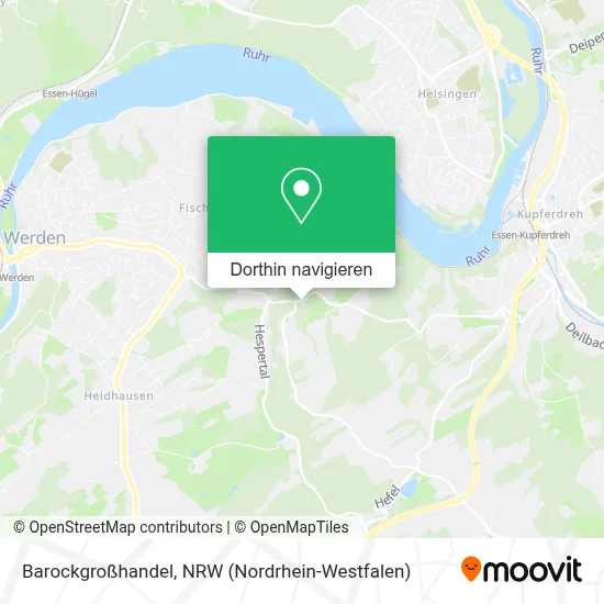 Barockgroßhandel Karte