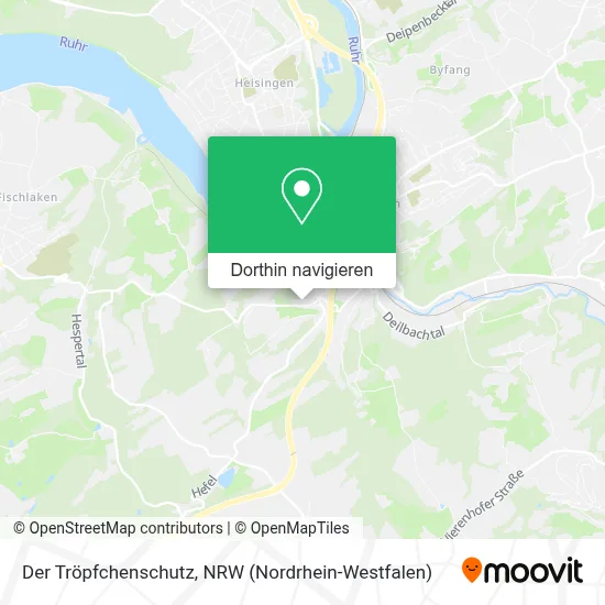 Der Tröpfchenschutz Karte