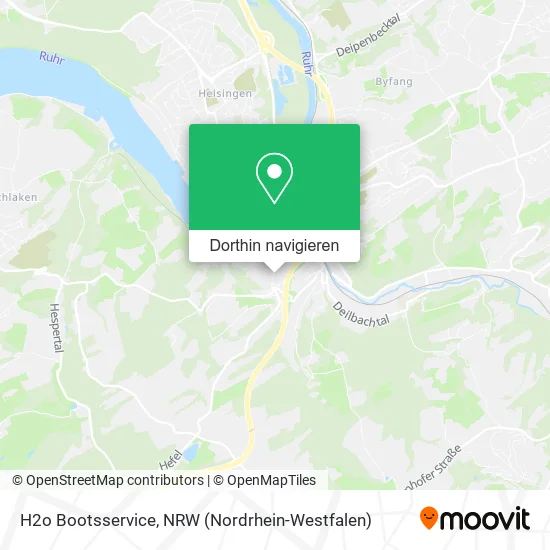 H2o Bootsservice Karte