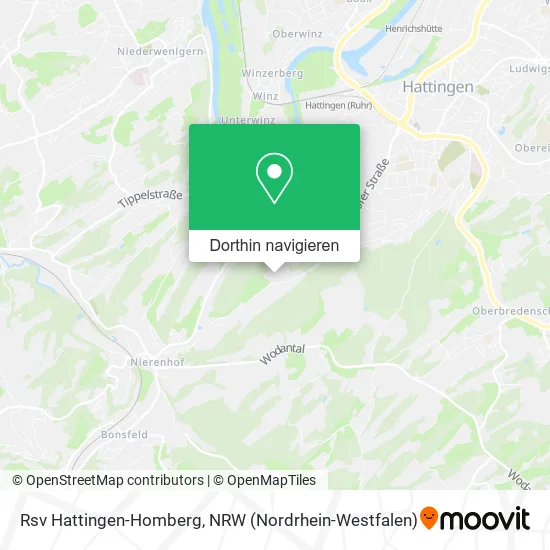 Rsv Hattingen-Homberg Karte