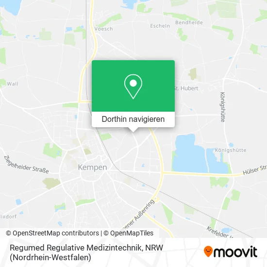 Regumed Regulative Medizintechnik Karte