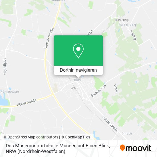 Das Museumsportal-alle Museen auf Einen Blick Karte