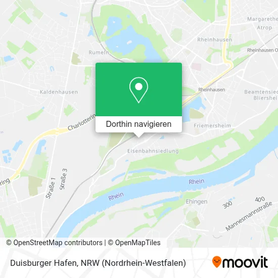 Duisburger Hafen Karte