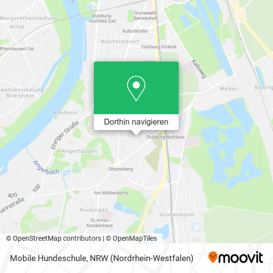 Mobile Hundeschule Karte