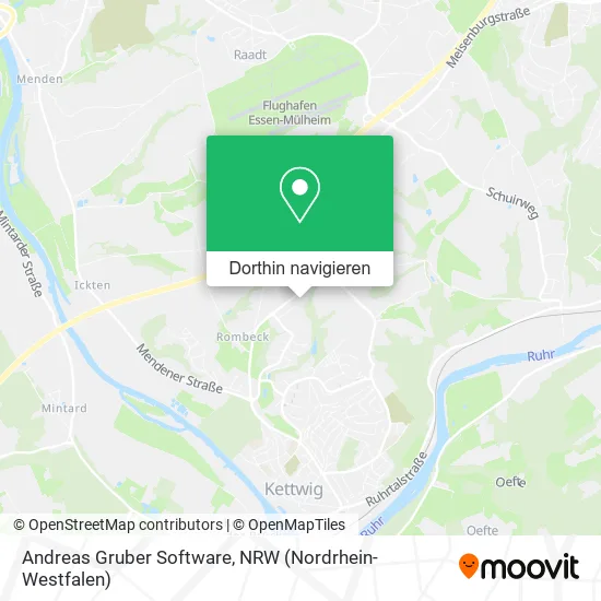 Andreas Gruber Software Karte