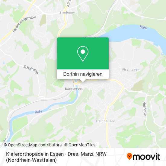 Kieferorthopäde in Essen - Dres. Marzi Karte