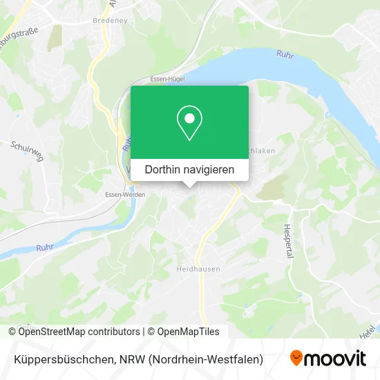 Küppersbüschchen Karte