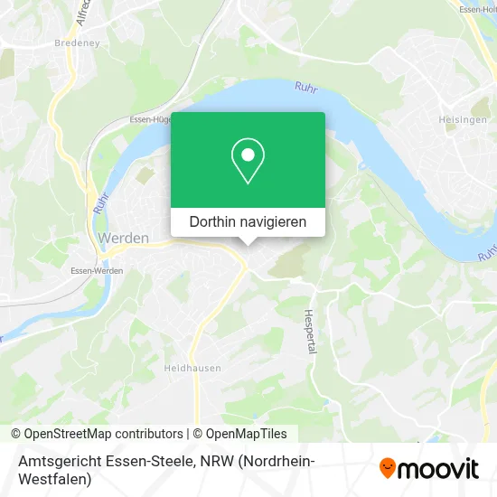 Amtsgericht Essen-Steele Karte