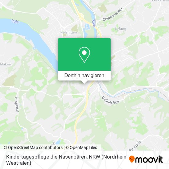 Kindertagespflege die Nasenbären Karte