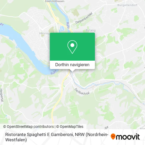 Ristorante Spaghetti E Gamberoni Karte