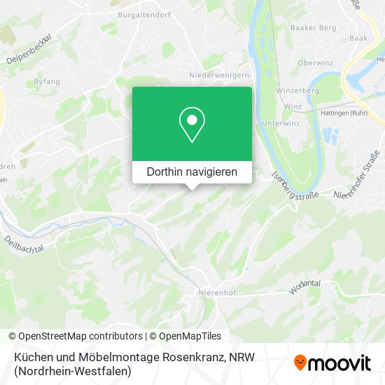 Küchen und Möbelmontage Rosenkranz Karte