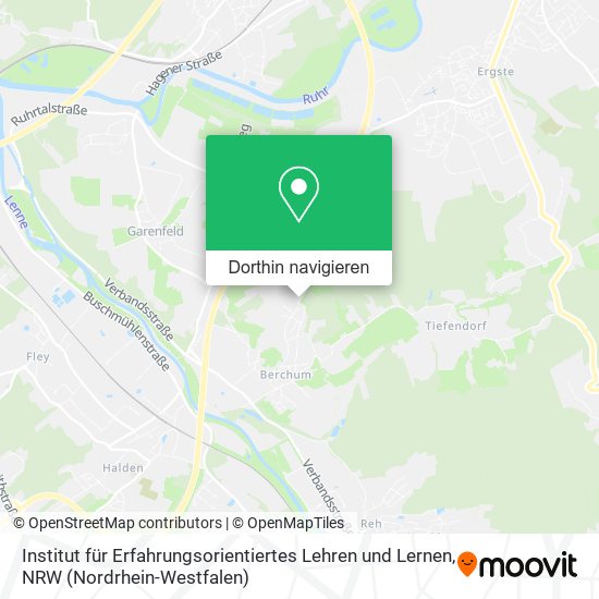 Institut für Erfahrungsorientiertes Lehren und Lernen Karte