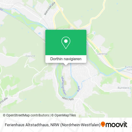 Ferienhaus Altstadthaus Karte