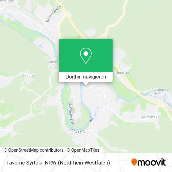 Taverne Syrtaki Karte