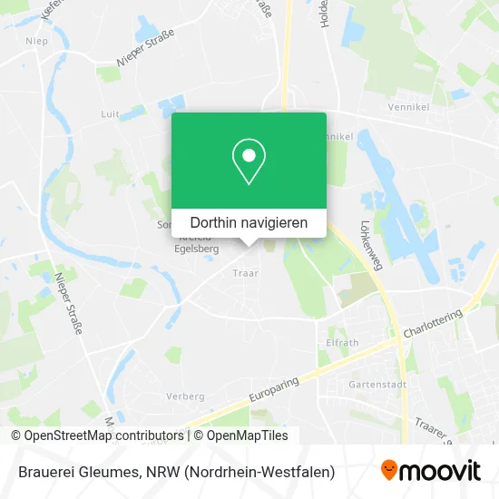 Brauerei Gleumes Karte