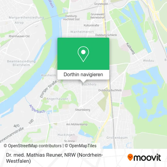 Dr. med. Mathias Reuner Karte