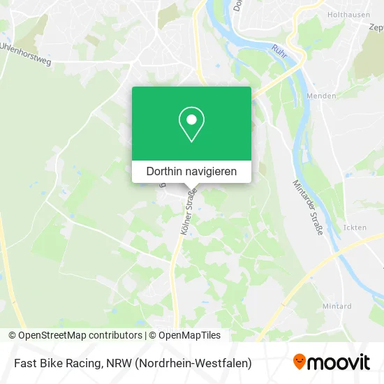 Fast Bike Racing Karte