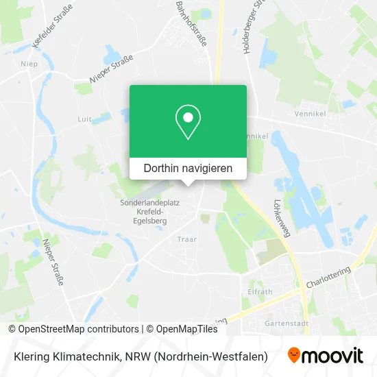 Klering Klimatechnik Karte