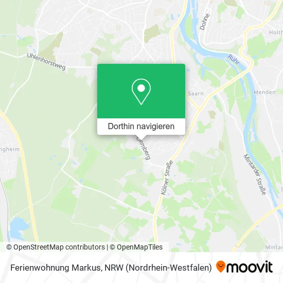 Ferienwohnung Markus Karte