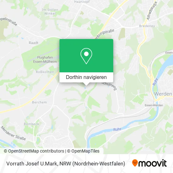 Vorrath Josef U.Mark Karte