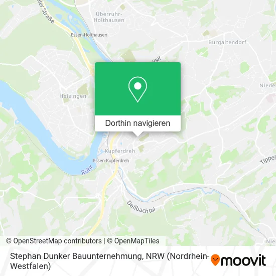 Stephan Dunker Bauunternehmung Karte