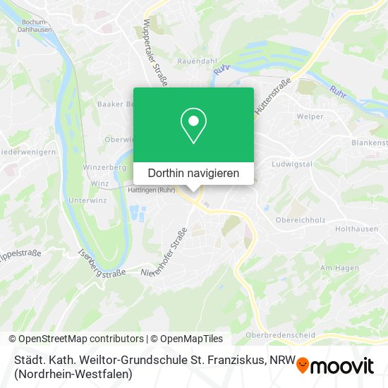 Städt. Kath. Weiltor-Grundschule St. Franziskus Karte