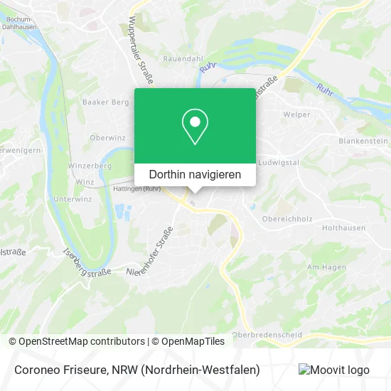 Coroneo Friseure Karte