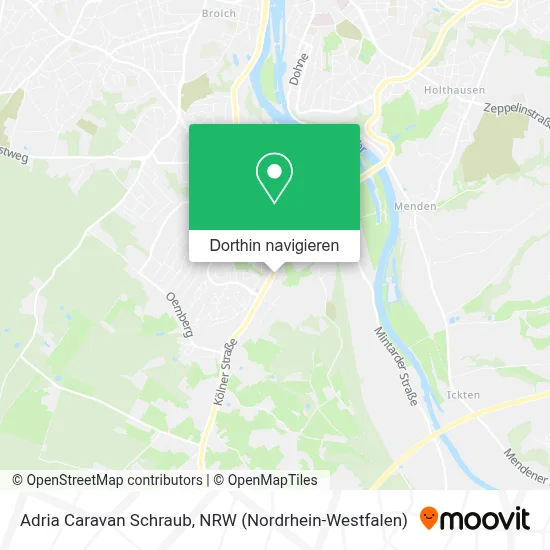 Adria Caravan Schraub Karte