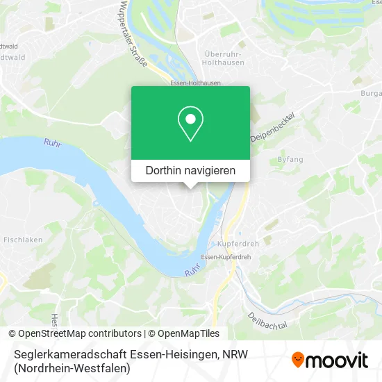 Seglerkameradschaft Essen-Heisingen Karte