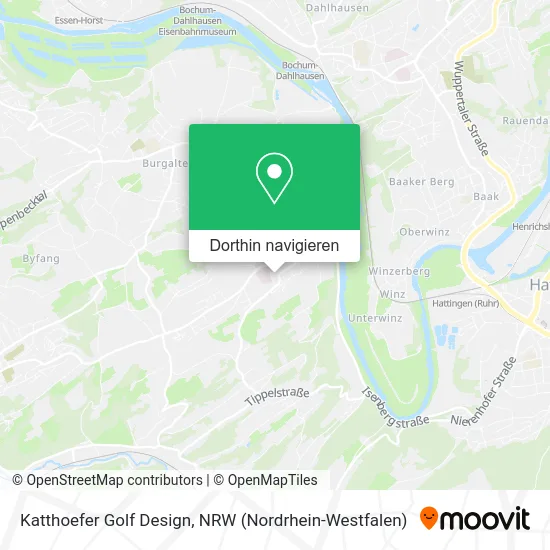 Katthoefer Golf Design Karte