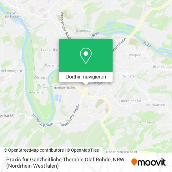 Praxis für Ganzheitliche Therapie Olaf Rohde Karte