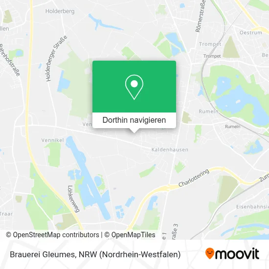 Brauerei Gleumes Karte