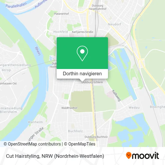 Cut Hairstyling Karte