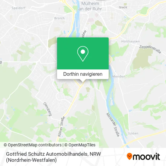 Gottfried Schultz Automobilhandels Karte