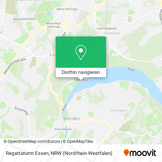 Regattaturm Essen Karte