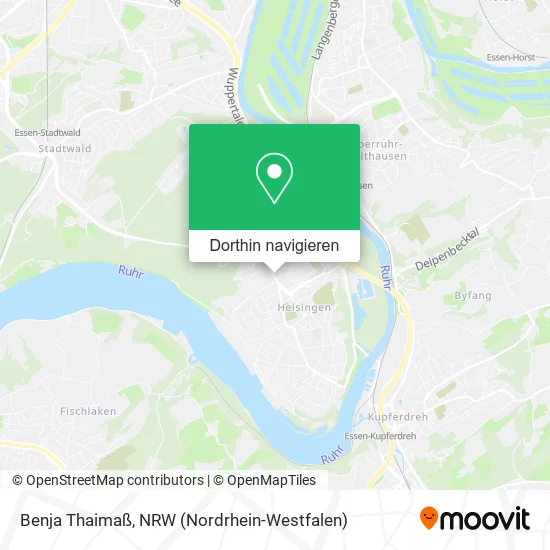 Benja Thaimaß Karte