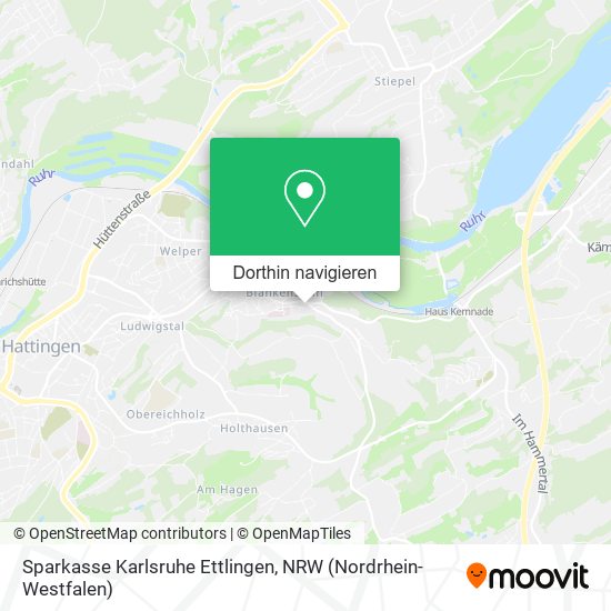 Sparkasse Karlsruhe Ettlingen Karte