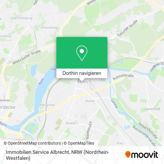 Immobilien Service Albrecht Karte