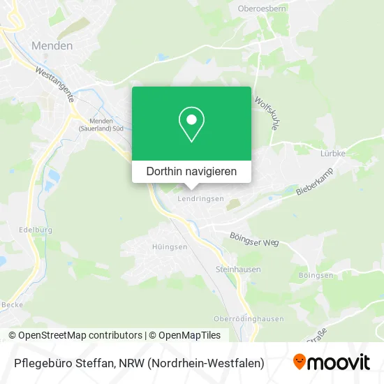 Pflegebüro Steffan Karte