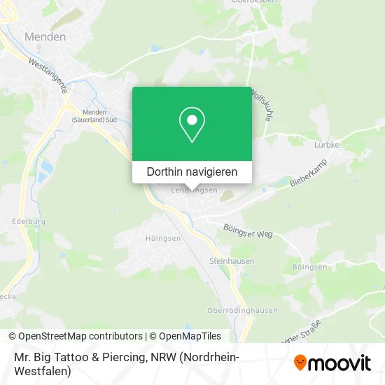 Mr. Big Tattoo & Piercing Karte