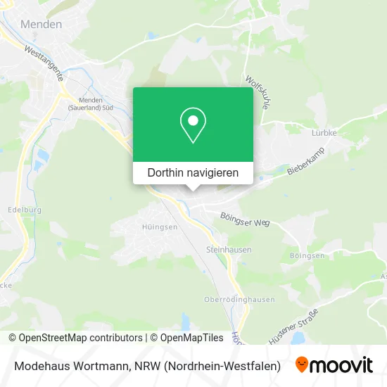 Modehaus Wortmann Karte