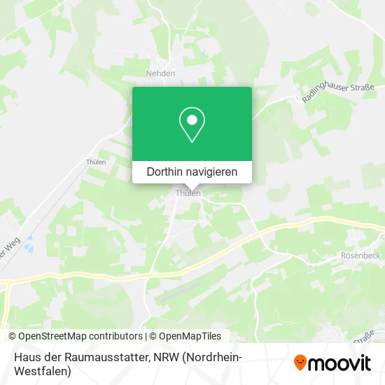 Haus der Raumausstatter Karte