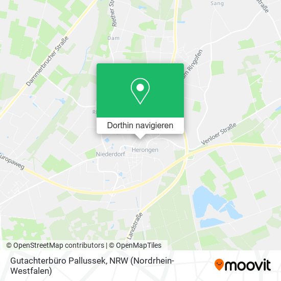 Gutachterbüro Pallussek Karte