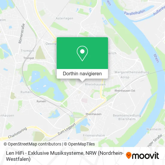 Len HiFi - Exklusive Musiksysteme Karte