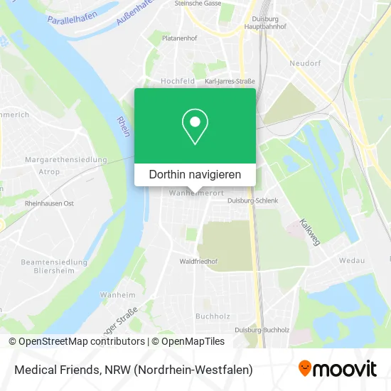 Medical Friends Karte